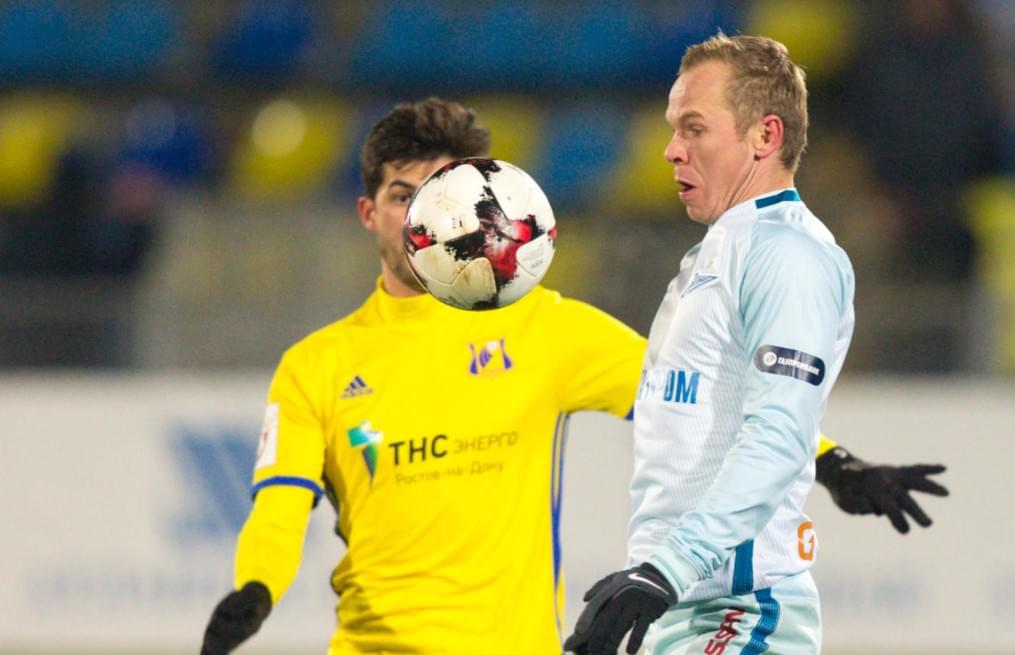 РОСГОССТРАХ-Чемпионат России 2016/17, 17-й тур, «Ростов» — «Зенит»