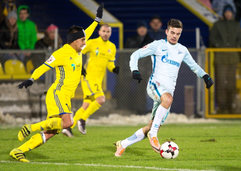 РОСГОССТРАХ-Чемпионат России 2016/17, 17-й тур, «Ростов» — «Зенит»