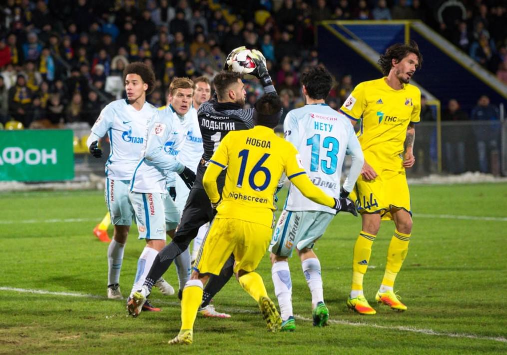 РОСГОССТРАХ-Чемпионат России 2016/17, 17-й тур, «Ростов» — «Зенит»