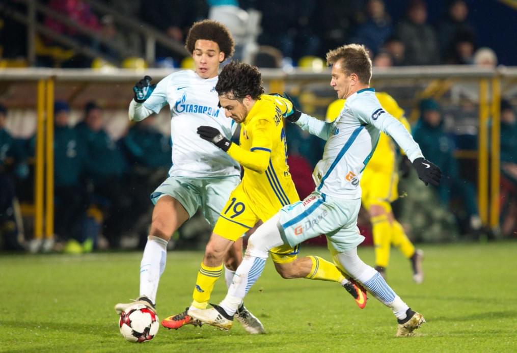 РОСГОССТРАХ-Чемпионат России 2016/17, 17-й тур, «Ростов» — «Зенит»