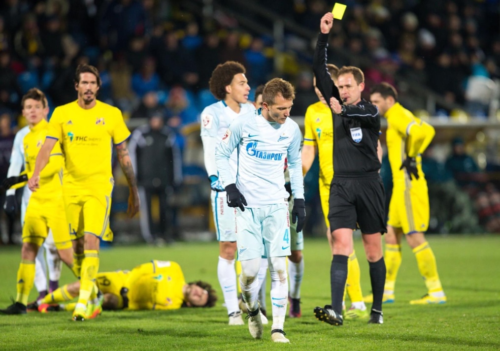 РОСГОССТРАХ-Чемпионат России 2016/17, 17-й тур, «Ростов» — «Зенит»