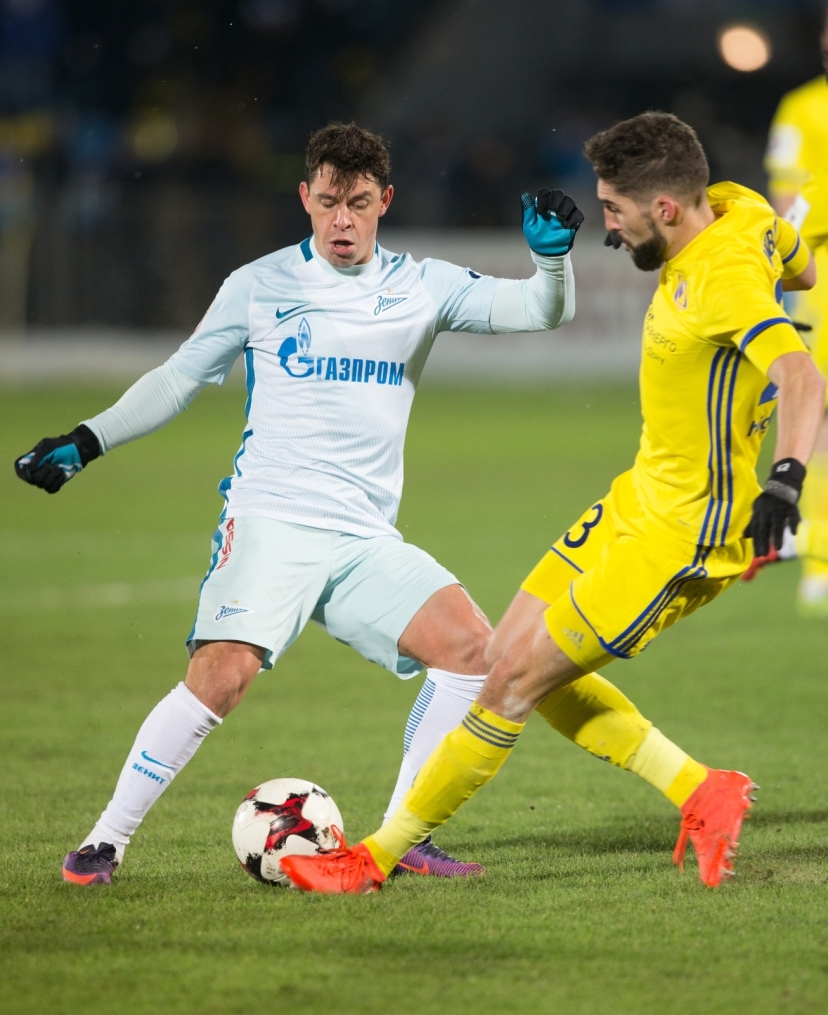 РОСГОССТРАХ-Чемпионат России 2016/17, 17-й тур, «Ростов» — «Зенит»