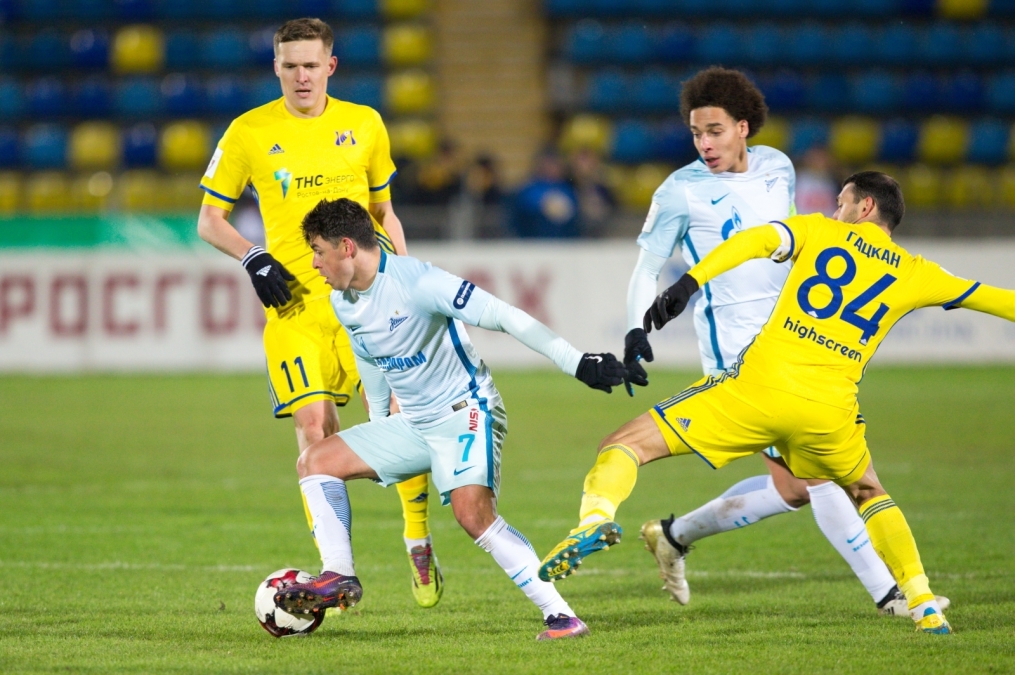 РОСГОССТРАХ-Чемпионат России 2016/17, 17-й тур, «Ростов» — «Зенит»