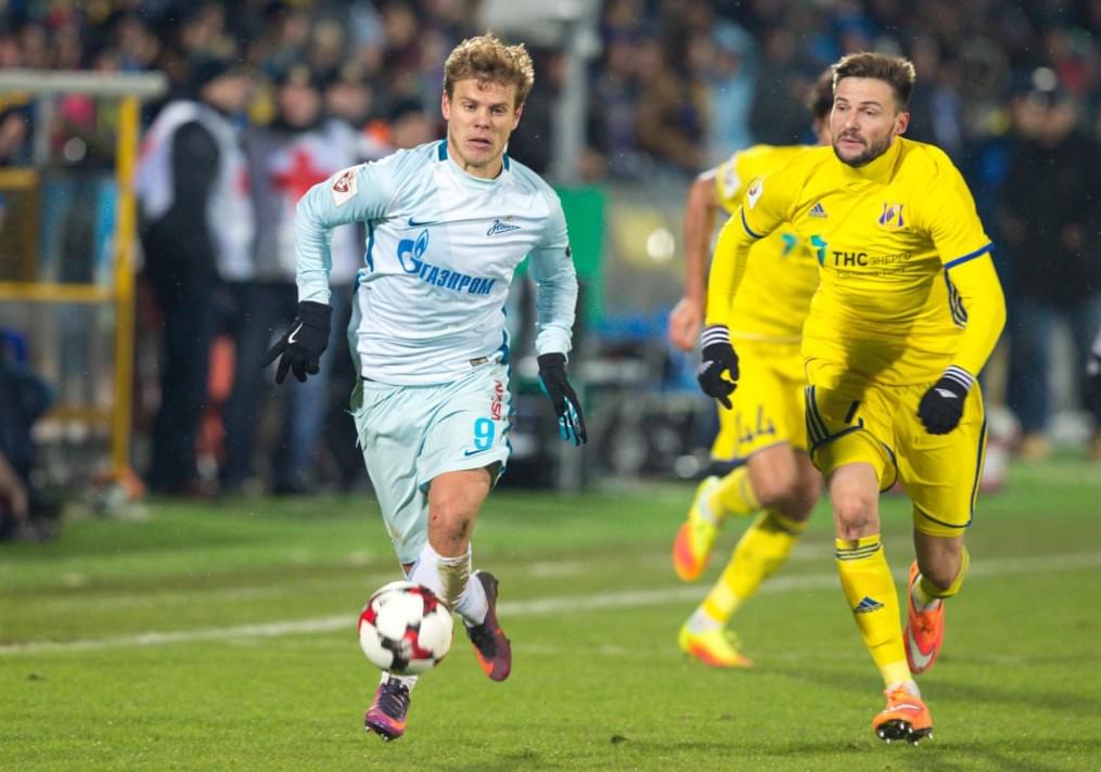 РОСГОССТРАХ-Чемпионат России 2016/17, 17-й тур, «Ростов» — «Зенит»