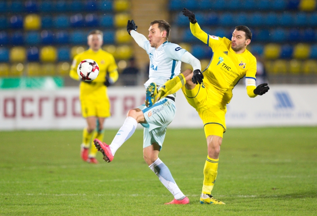 РОСГОССТРАХ-Чемпионат России 2016/17, 17-й тур, «Ростов» — «Зенит»