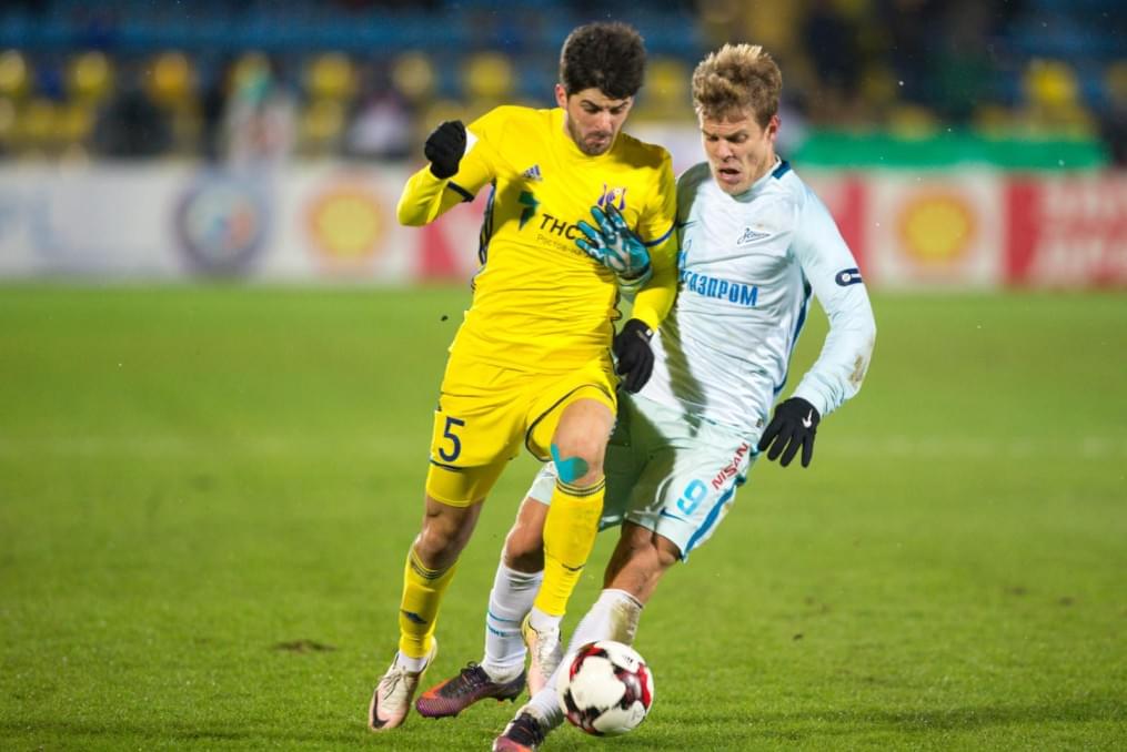 РОСГОССТРАХ-Чемпионат России 2016/17, 17-й тур, «Ростов» — «Зенит»