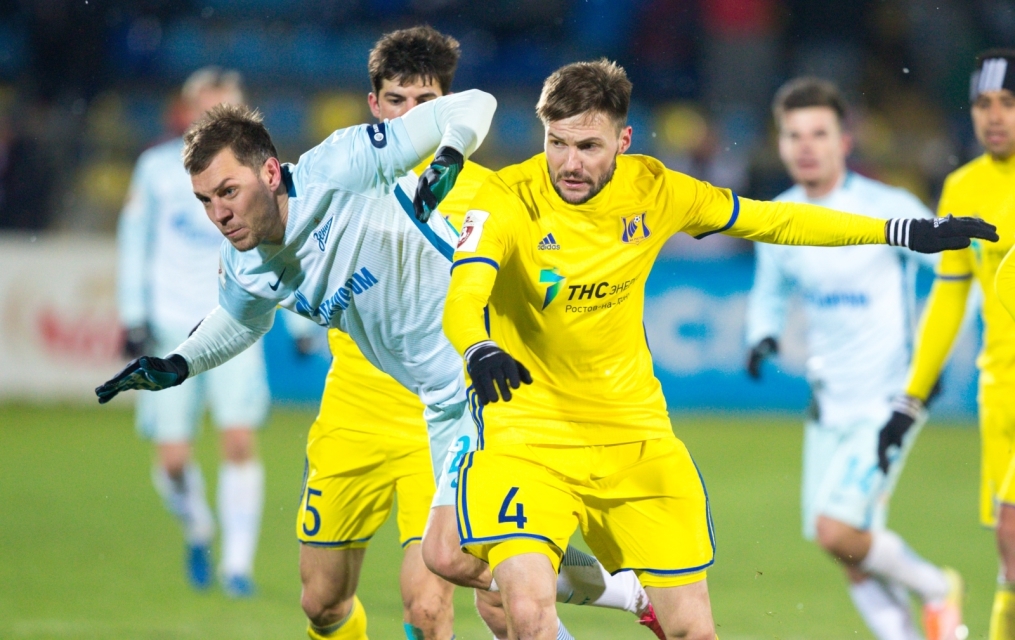 РОСГОССТРАХ-Чемпионат России 2016/17, 17-й тур, «Ростов» — «Зенит»