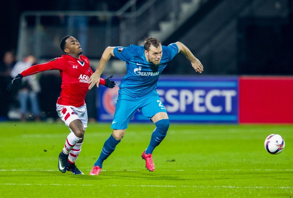 Лига Европы УЕФА 2016/17, 6 тур, «АЗ» — «Зенит»