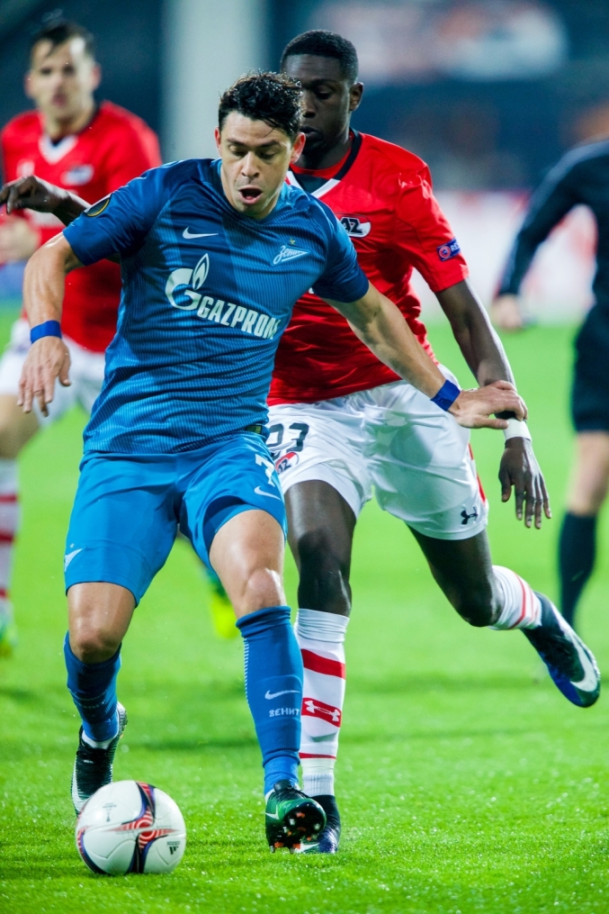 Лига Европы УЕФА 2016/17, 6 тур, «АЗ» — «Зенит»