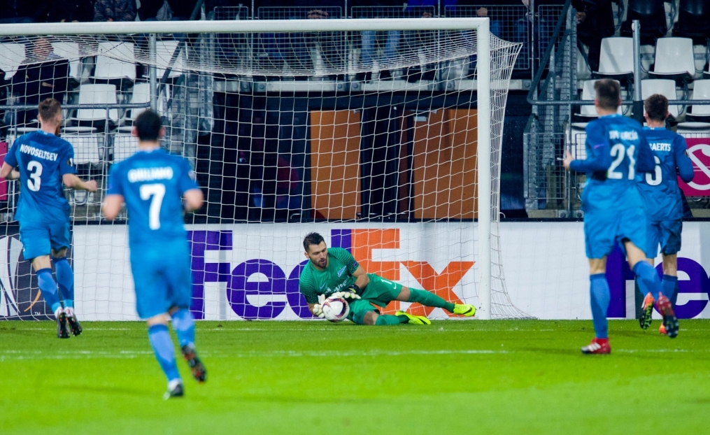 Лига Европы УЕФА 2016/17, 6 тур, «АЗ» — «Зенит»