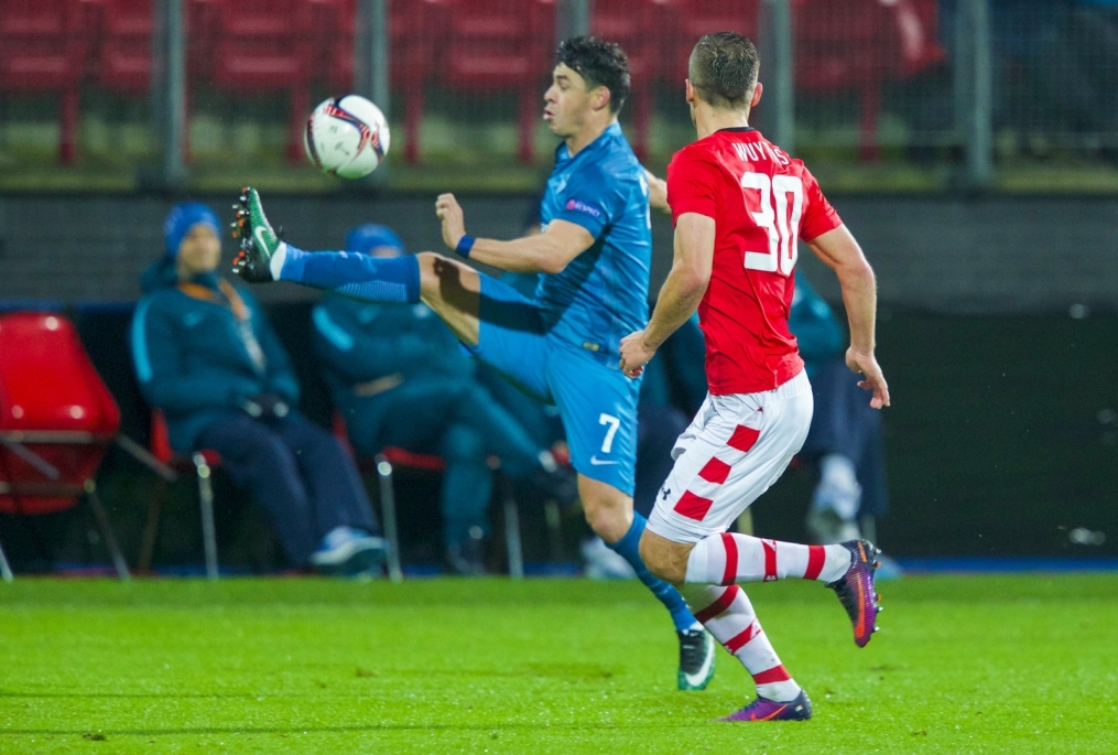 Лига Европы УЕФА 2016/17, 6 тур, «АЗ» — «Зенит»