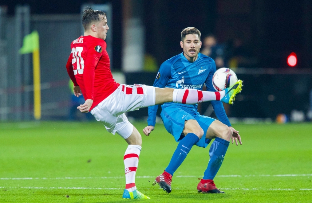 Лига Европы УЕФА 2016/17, 6 тур, «АЗ» — «Зенит»