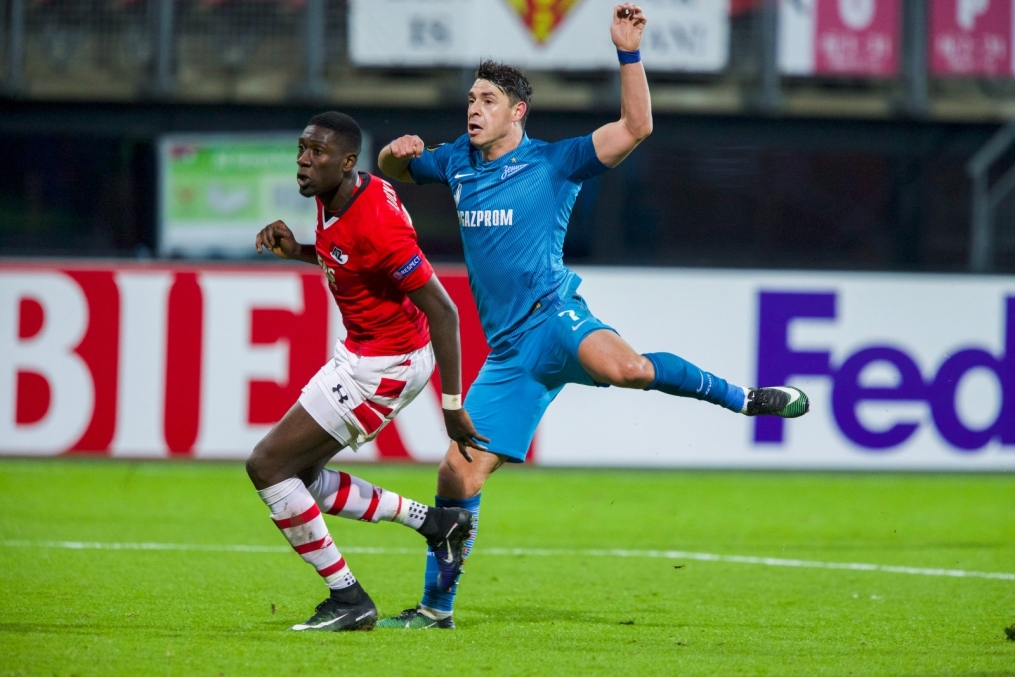 Лига Европы УЕФА 2016/17, 6 тур, «АЗ» — «Зенит»