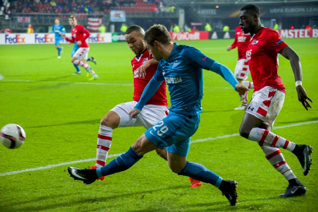 Лига Европы УЕФА 2016/17, 6 тур, «АЗ» — «Зенит»