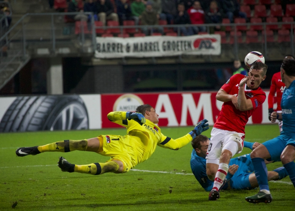 Лига Европы УЕФА 2016/17, 6 тур, «АЗ» — «Зенит»