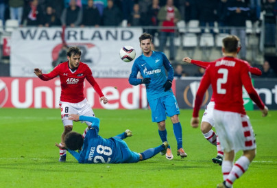 Лига Европы УЕФА 2016/17, 6 тур, «АЗ» — «Зенит»