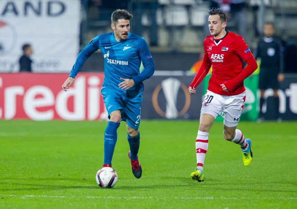 Лига Европы УЕФА 2016/17, 6 тур, «АЗ» — «Зенит»