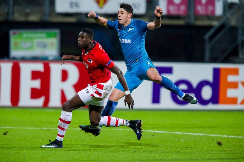 Лига Европы УЕФА 2016/17, 6 тур, «АЗ» — «Зенит»