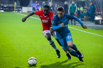 Лига Европы УЕФА 2016/17, 6 тур, «АЗ» — «Зенит»