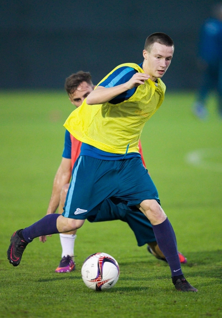 «Газпром»-тренировочные сборы в Дубае: 12 января, вечерняя тренировка