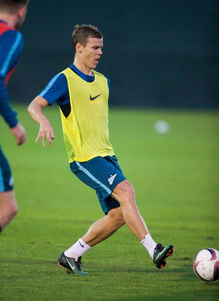 «Газпром»-тренировочные сборы в Дубае: 12 января, вечерняя тренировка