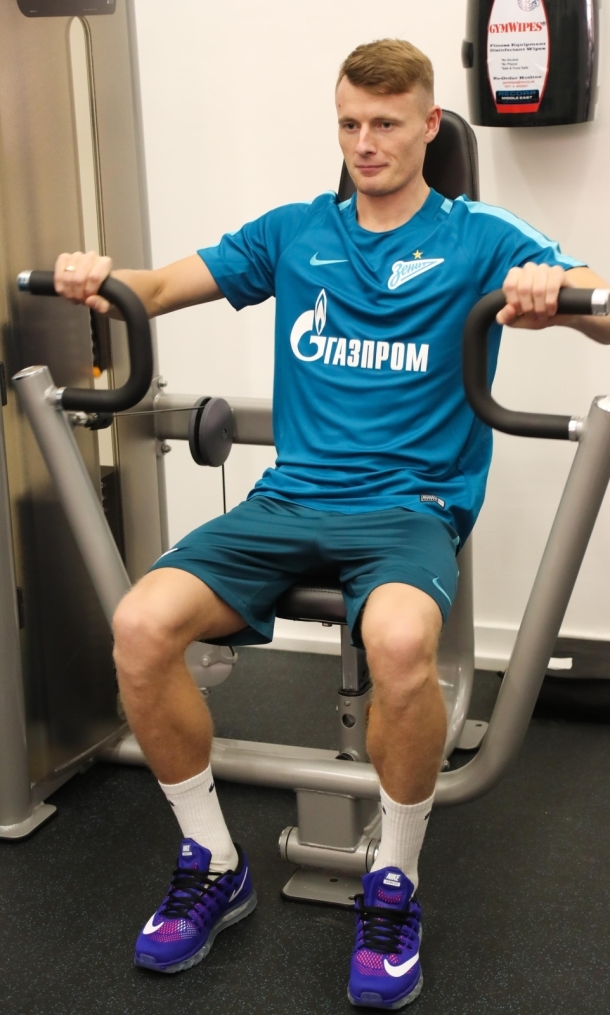 «Газпром»-тренировочные сборы в Дубае: 12 января, вечерняя тренировка