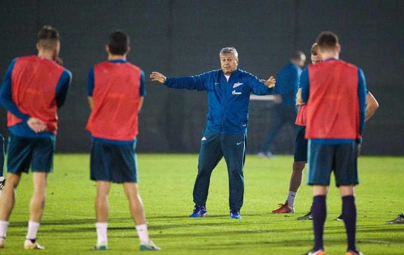 «Газпром»-тренировочные сборы в Дубае: 12 января, вечерняя тренировка