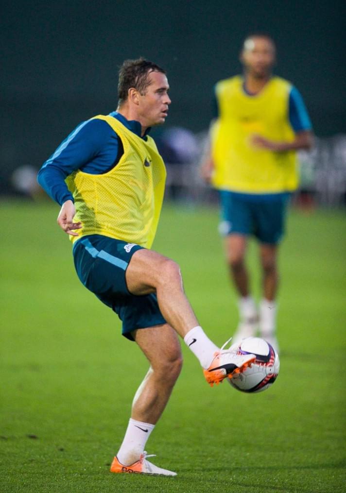 «Газпром»-тренировочные сборы в Дубае: 12 января, вечерняя тренировка