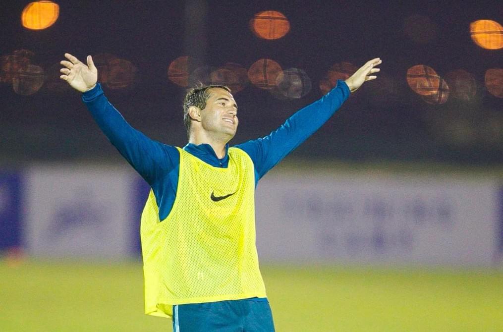 «Газпром»-тренировочные сборы в Дубае: 12 января, вечерняя тренировка