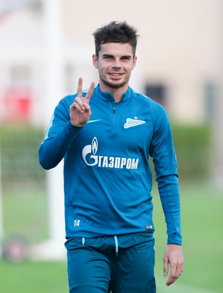 «Газпром»-тренировочные сборы в Дубае: 12 января, вечерняя тренировка