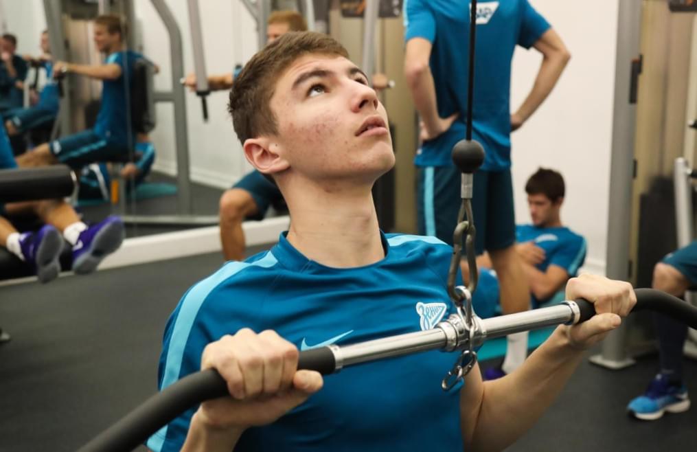 «Газпром»-тренировочные сборы в Дубае: 12 января, вечерняя тренировка