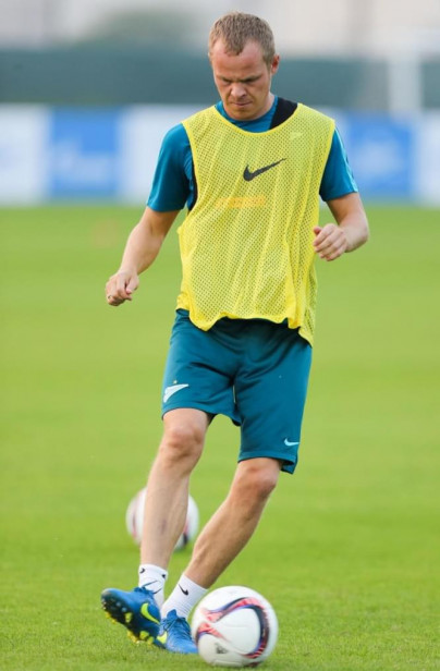 «Газпром»-тренировочные сборы в Дубае: 12 января, вечерняя тренировка