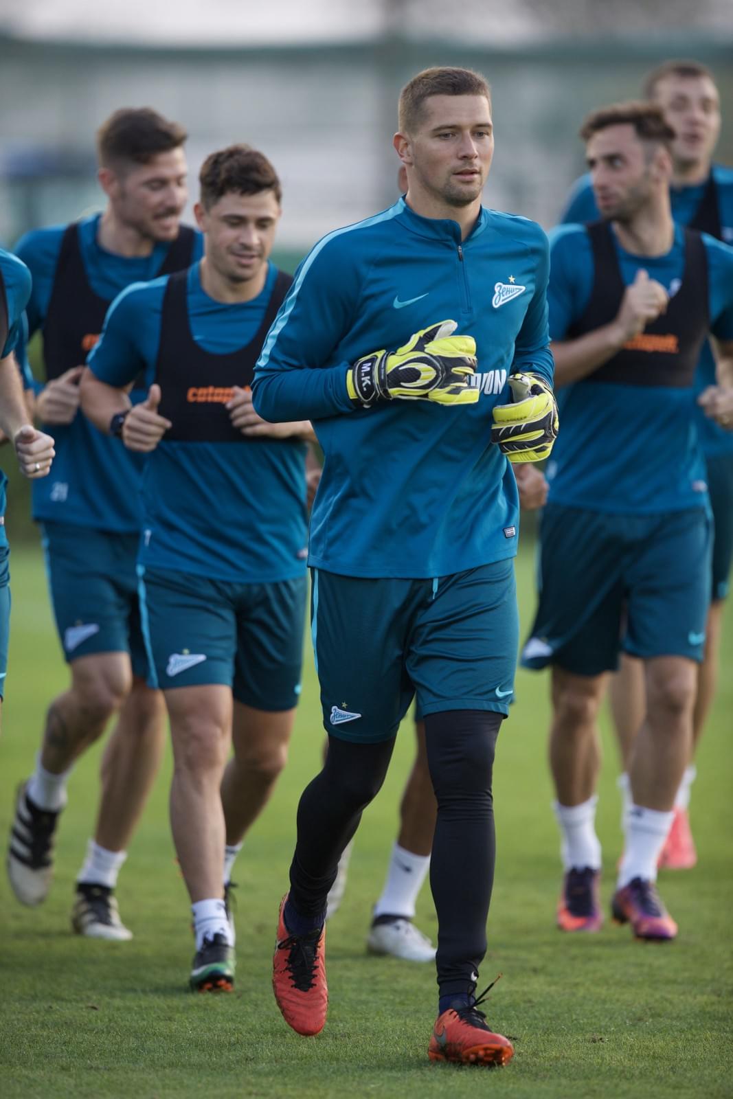 «Газпром»-тренировочные сборы в Дубае: 13 января, вечерняя тренировка