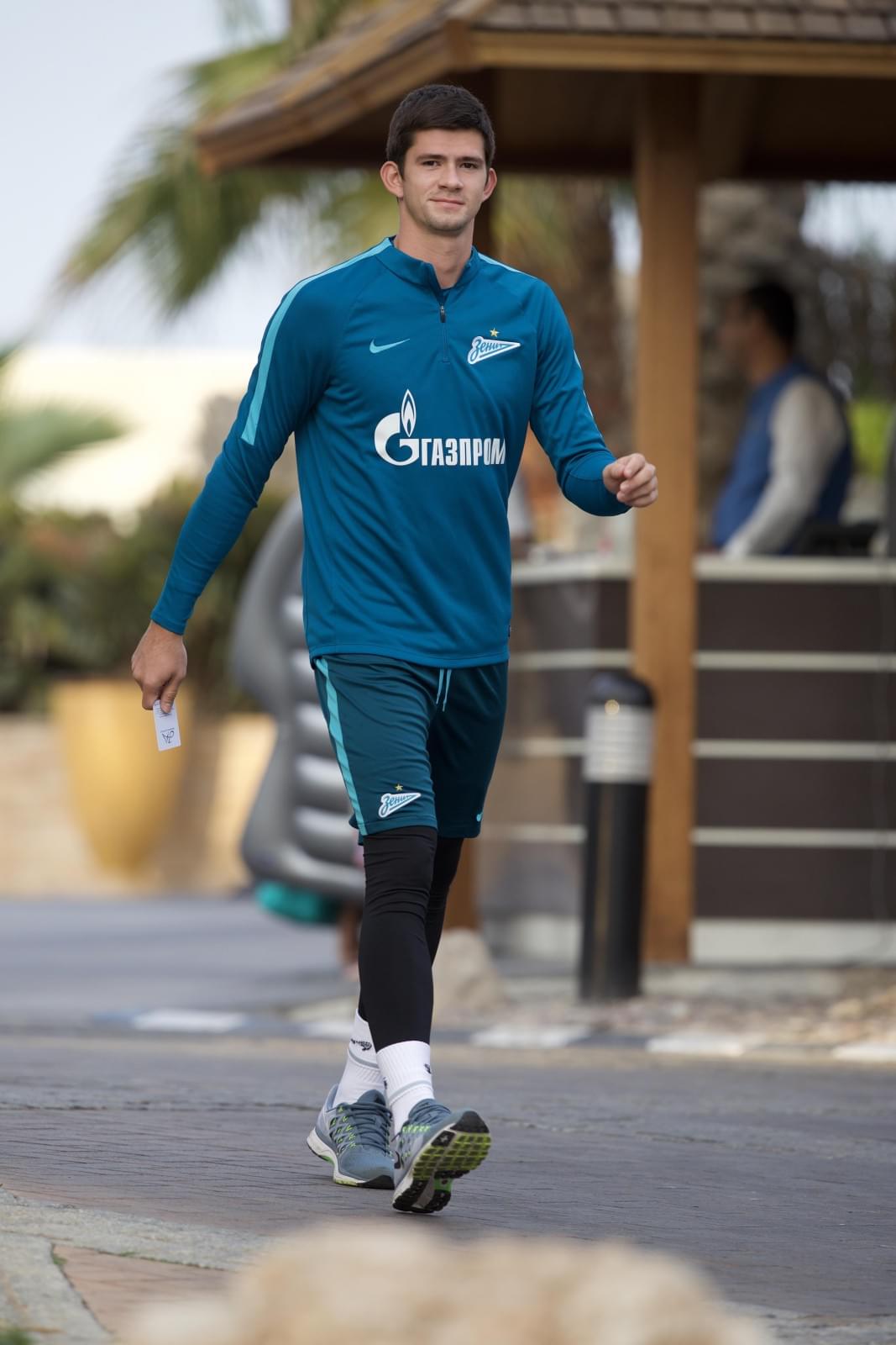 «Газпром»-тренировочные сборы в Дубае: 13 января, вечерняя тренировка