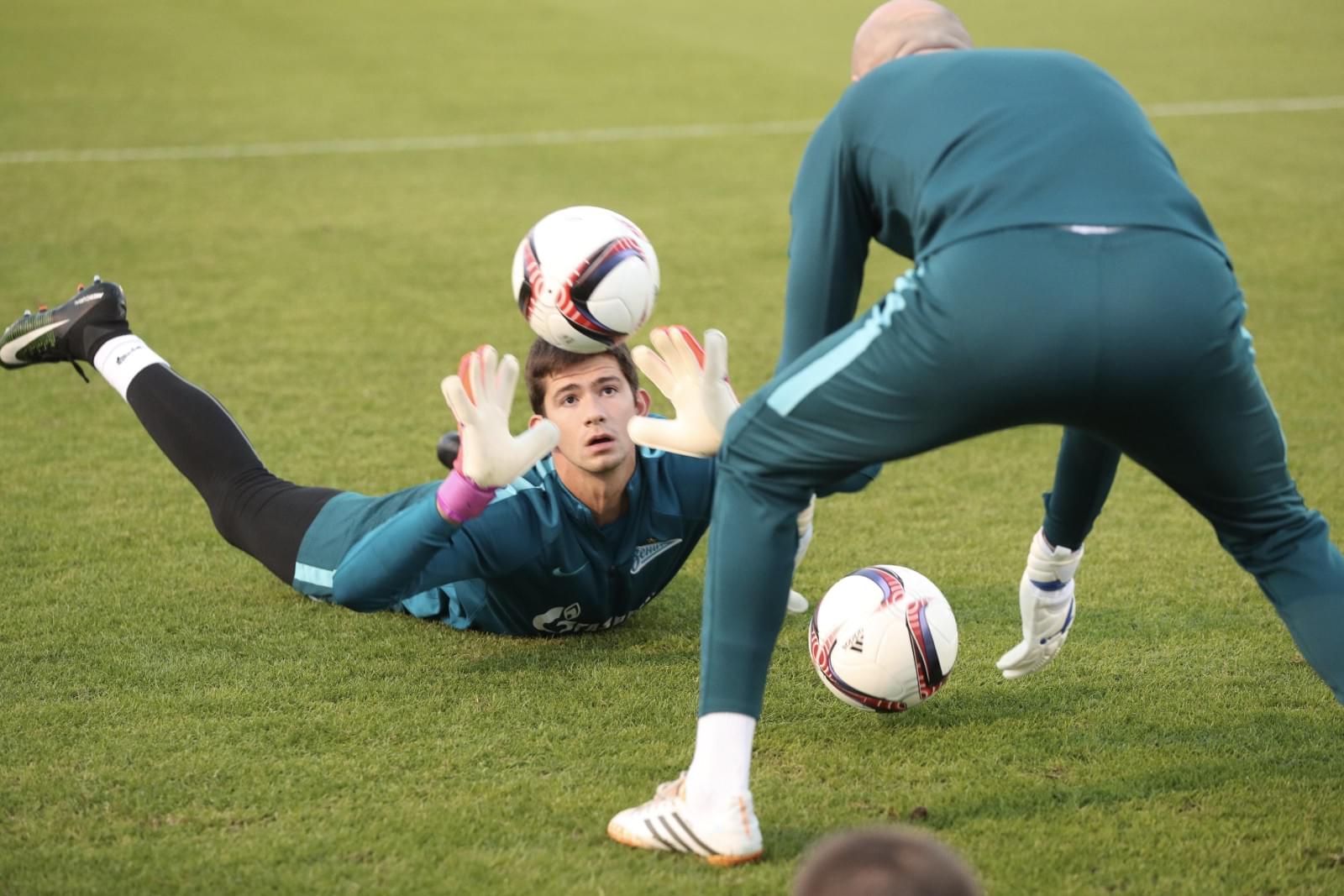 «Газпром»-тренировочные сборы в Дубае: 13 января, вечерняя тренировка