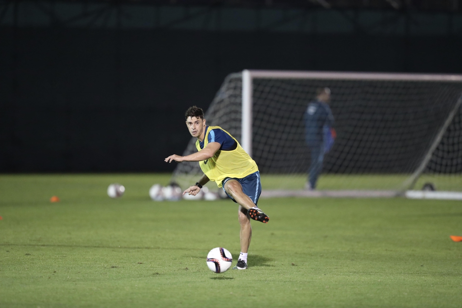 «Газпром»-тренировочные сборы в Дубае: 13 января, вечерняя тренировка
