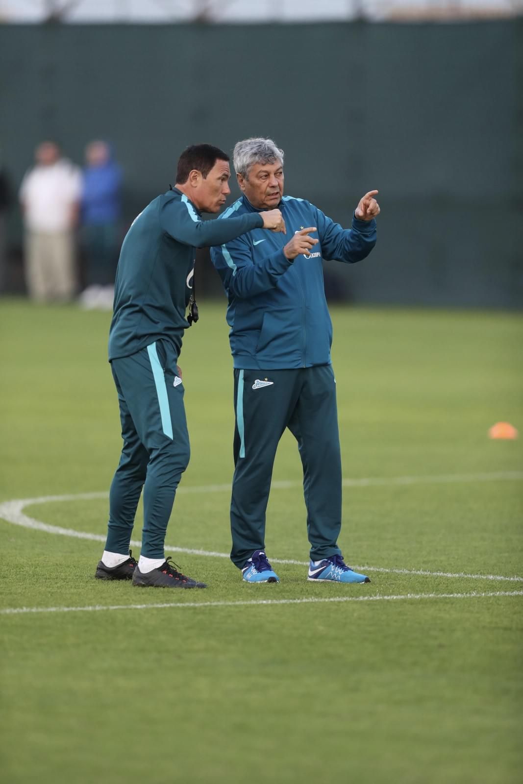 «Газпром»-тренировочные сборы в Дубае: 13 января, вечерняя тренировка