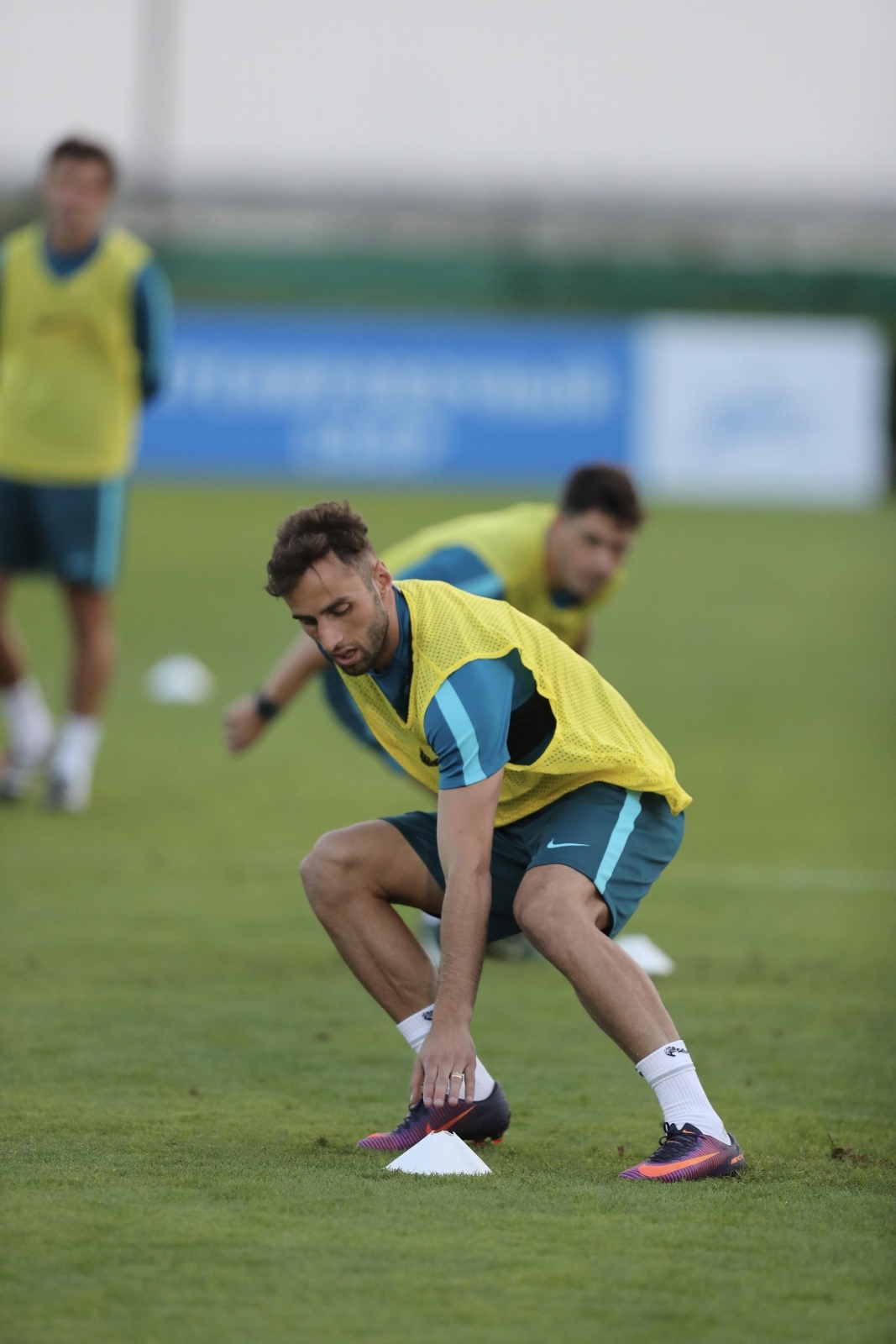 «Газпром»-тренировочные сборы в Дубае: 13 января, вечерняя тренировка