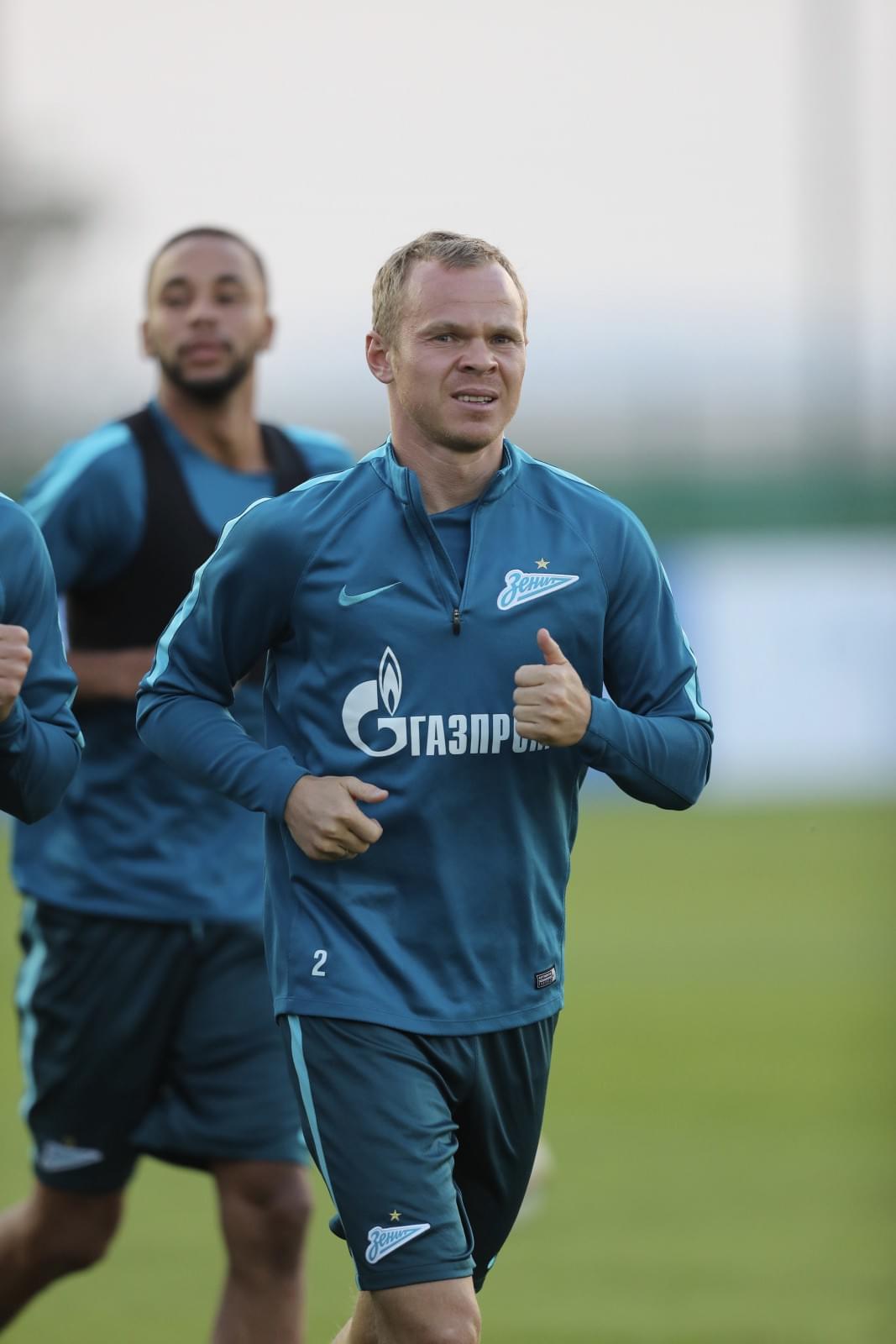 «Газпром»-тренировочные сборы в Дубае: 13 января, вечерняя тренировка