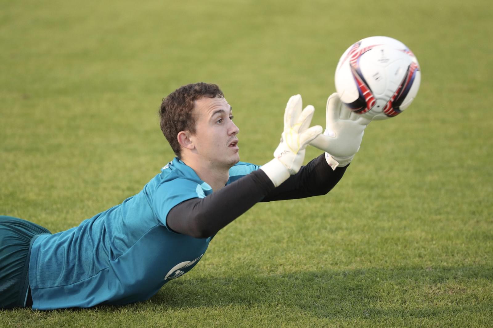 «Газпром»-тренировочные сборы в Дубае: 13 января, вечерняя тренировка