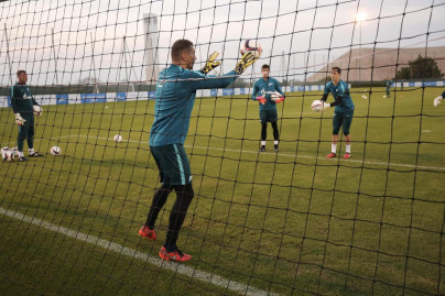 «Газпром»-тренировочные сборы в Дубае: 13 января, вечерняя тренировка