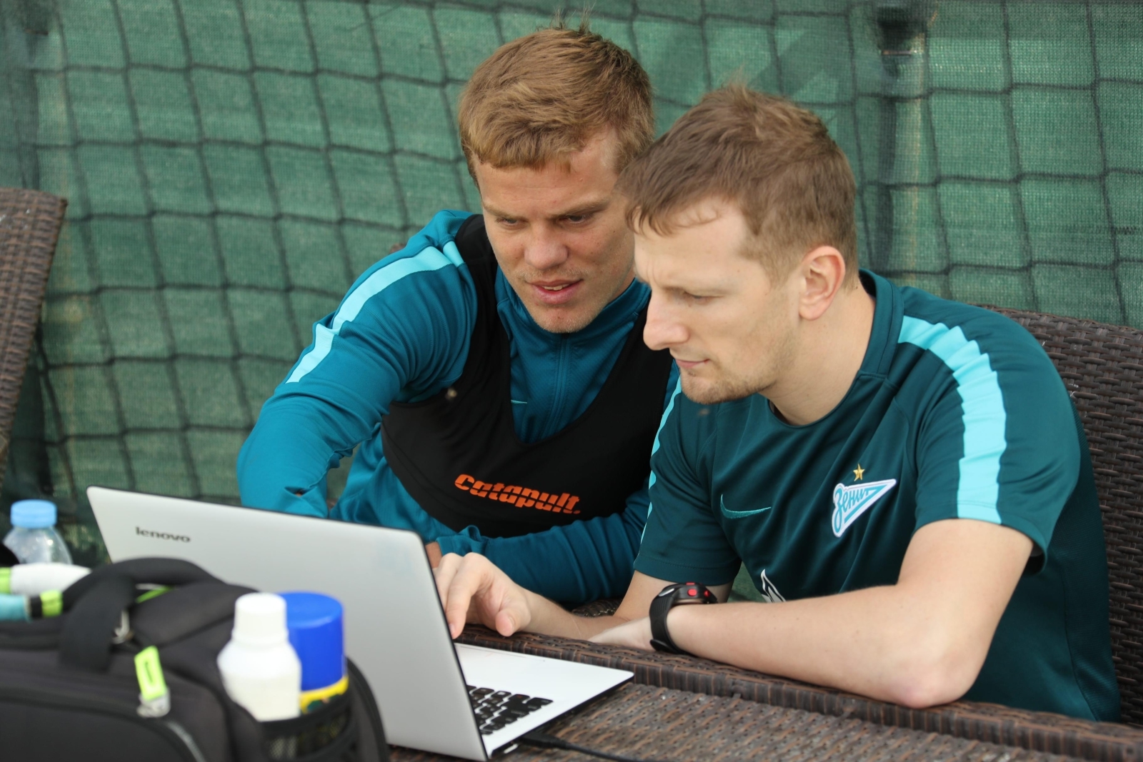 «Газпром»-тренировочные сборы в Дубае: 14 января, утренняя тренировка