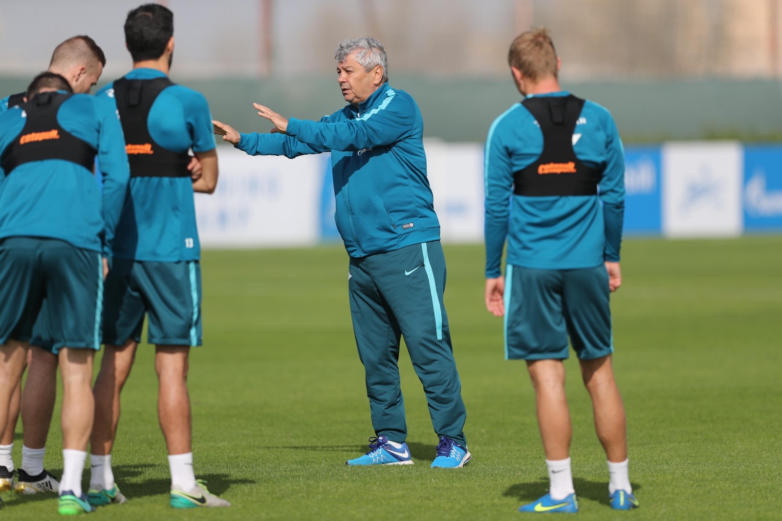 «Газпром»-тренировочные сборы в Дубае: 14 января, утренняя тренировка