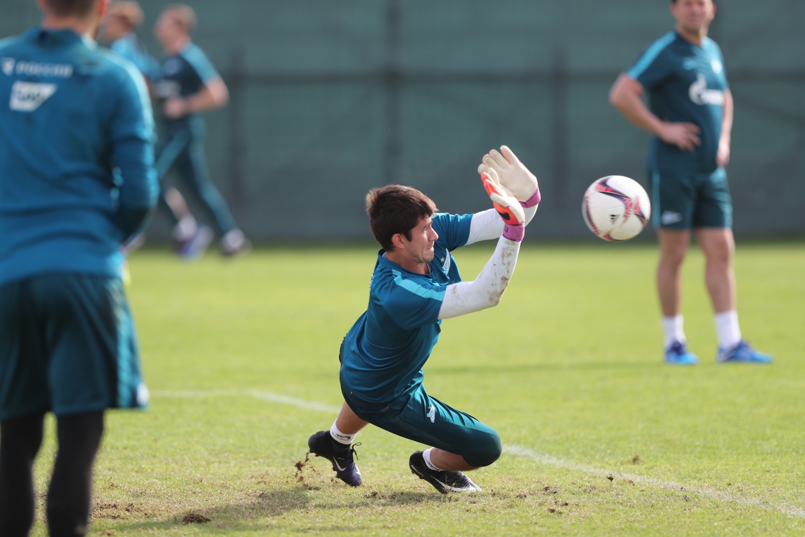 «Газпром»-тренировочные сборы в Дубае: 14 января, вечерняя тренировка