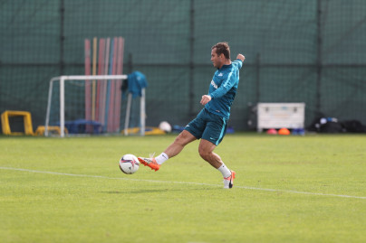 «Газпром»-тренировочные сборы в Дубае: 14 января, вечерняя тренировка