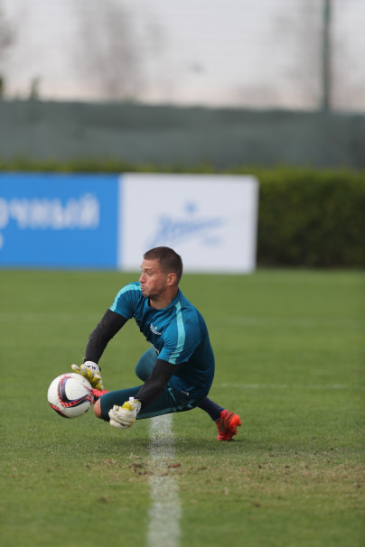 «Газпром»-тренировочные сборы в Дубае: 14 января, вечерняя тренировка