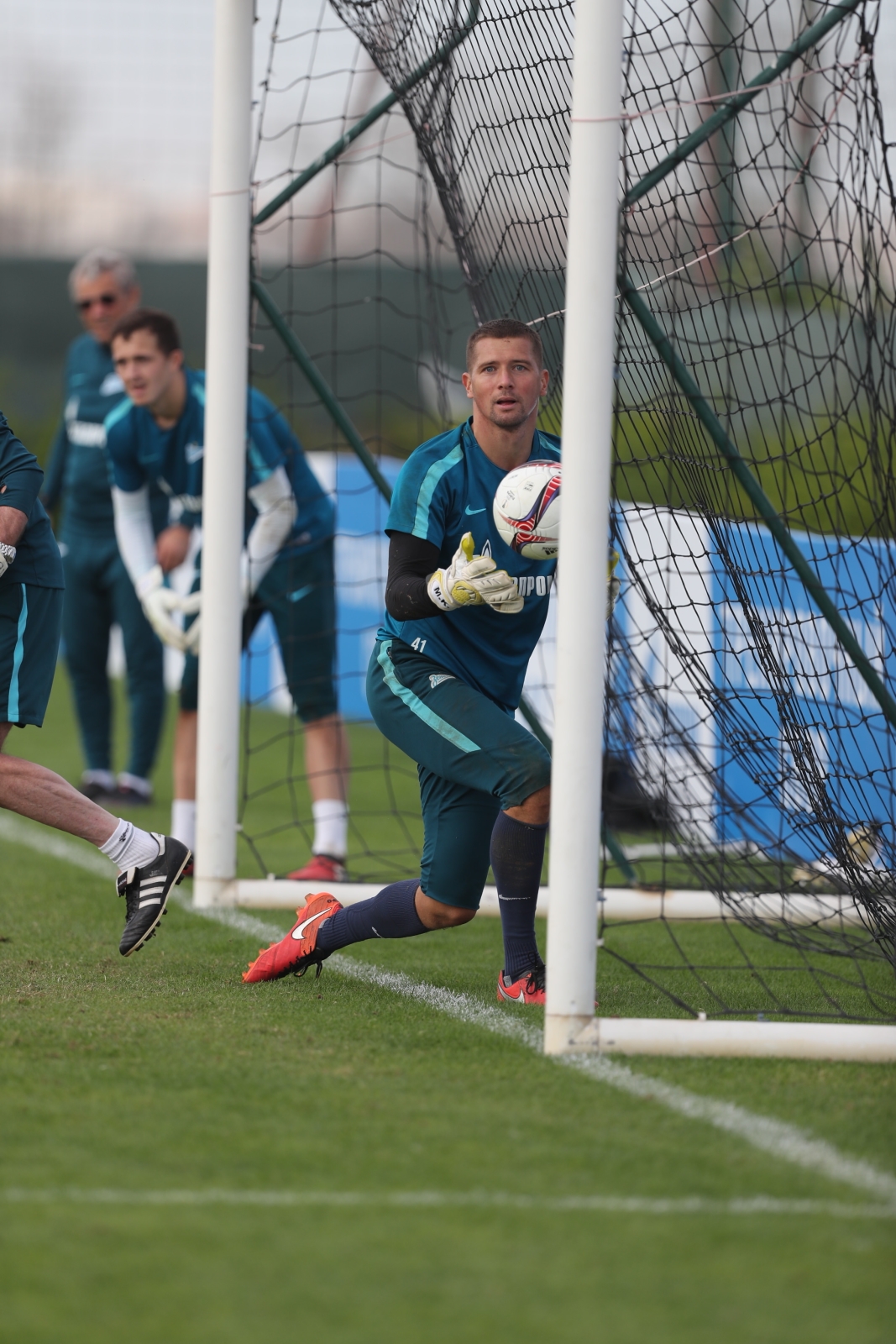 «Газпром»-тренировочные сборы в Дубае: 14 января, вечерняя тренировка