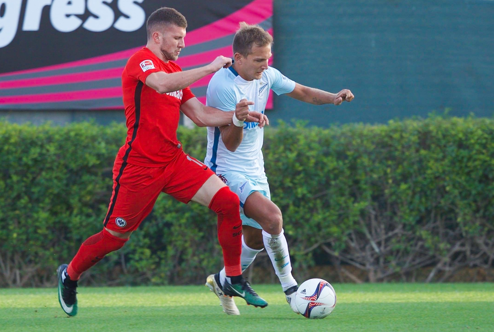 «Газпром»-тренировочные сборы в Дубае: 14 января. Матч «Айнтрахт» — «Зенит»