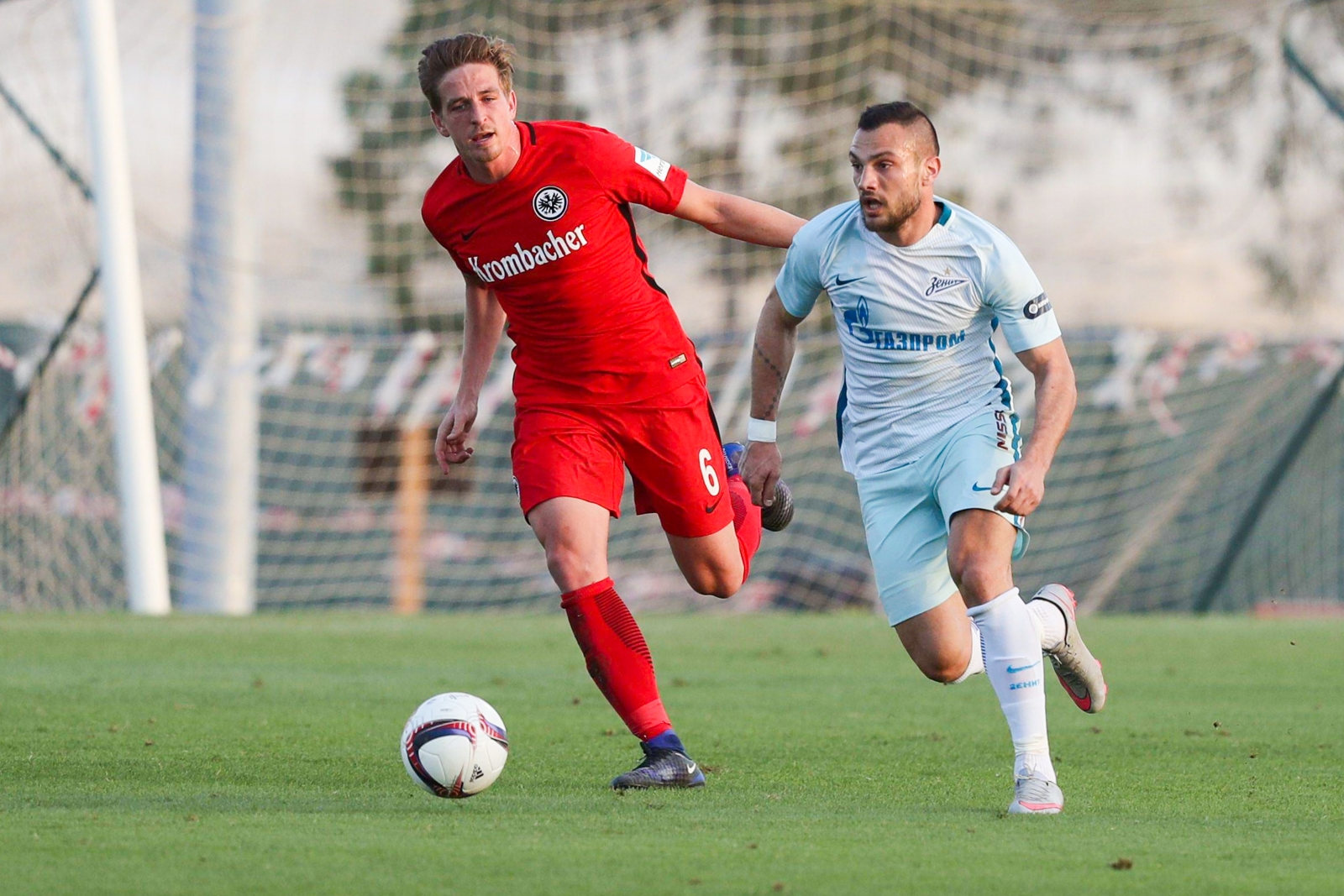 «Газпром»-тренировочные сборы в Дубае: 14 января. Матч «Айнтрахт» — «Зенит»