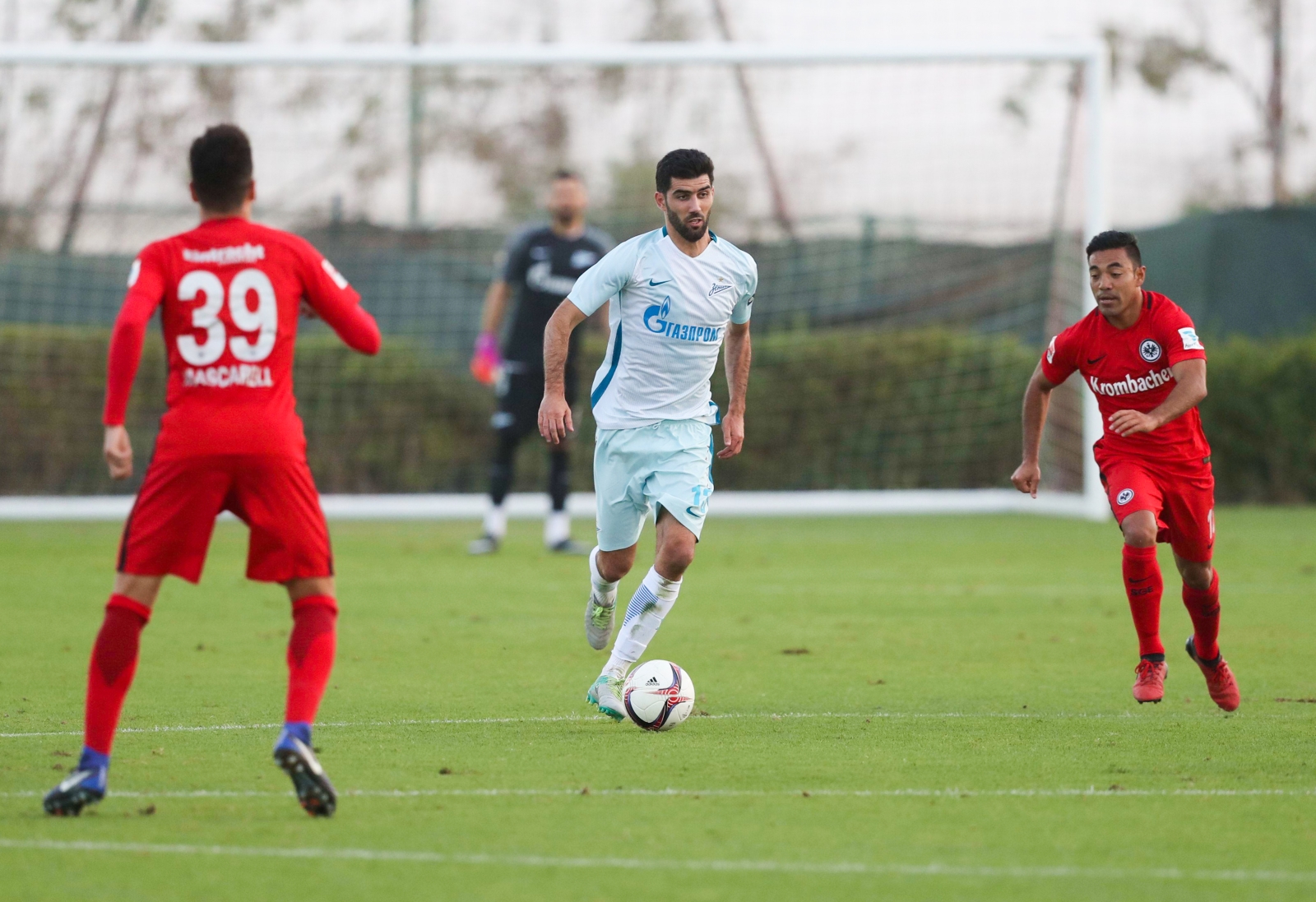 «Газпром»-тренировочные сборы в Дубае: 14 января. Матч «Айнтрахт» — «Зенит»